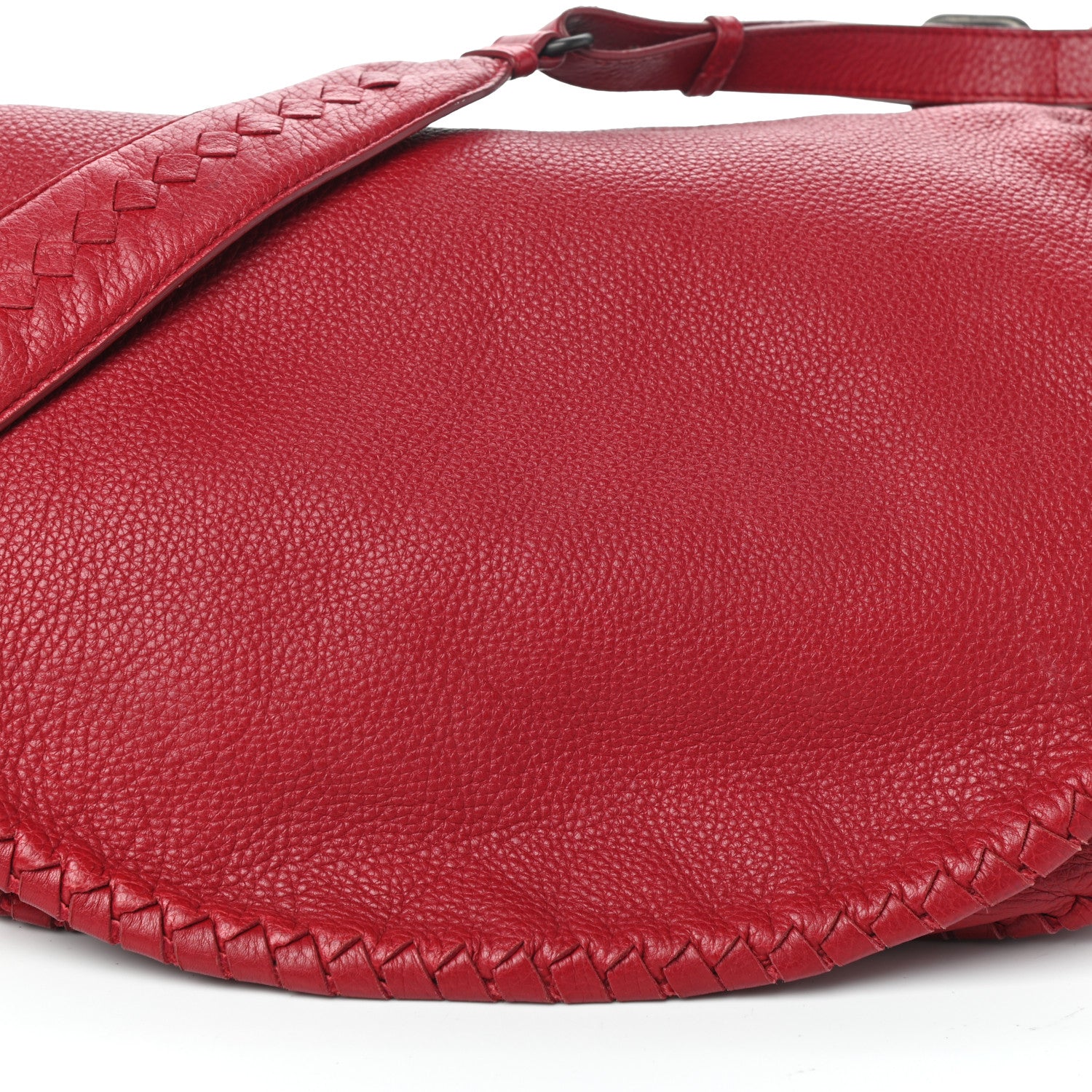 Bottega Veneta Cervo Messenger Bag Scarlet 6 of 8