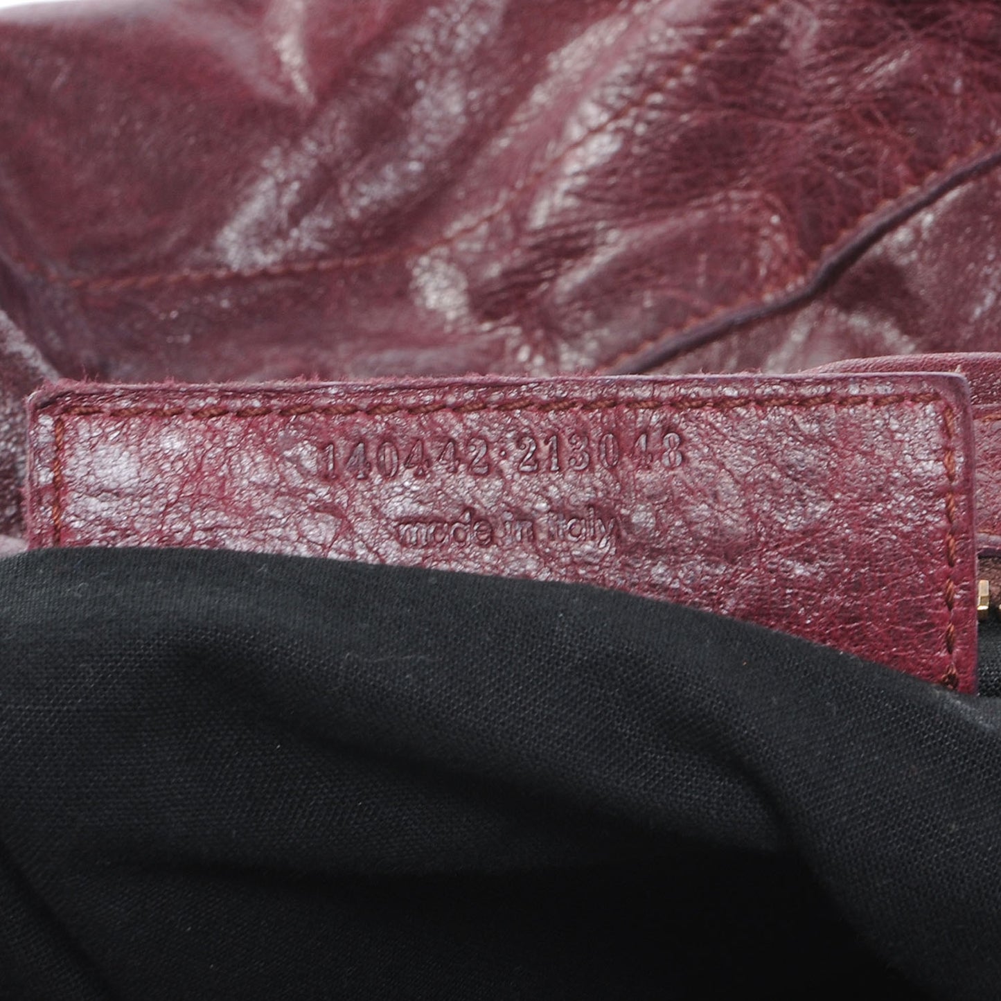 Agneau Day Hobo Bordeaux