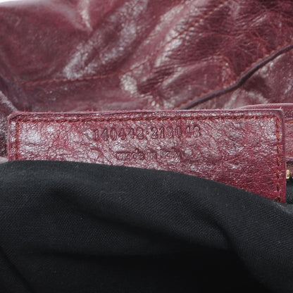 Balenciaga Agneau Day Hobo Bordeaux 10 of 10