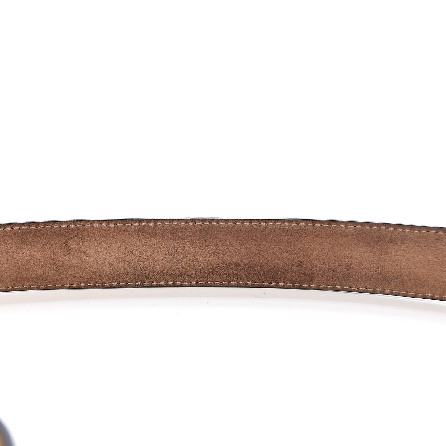 Calfskin Crystal Interlocking G Belt 80 32 Black