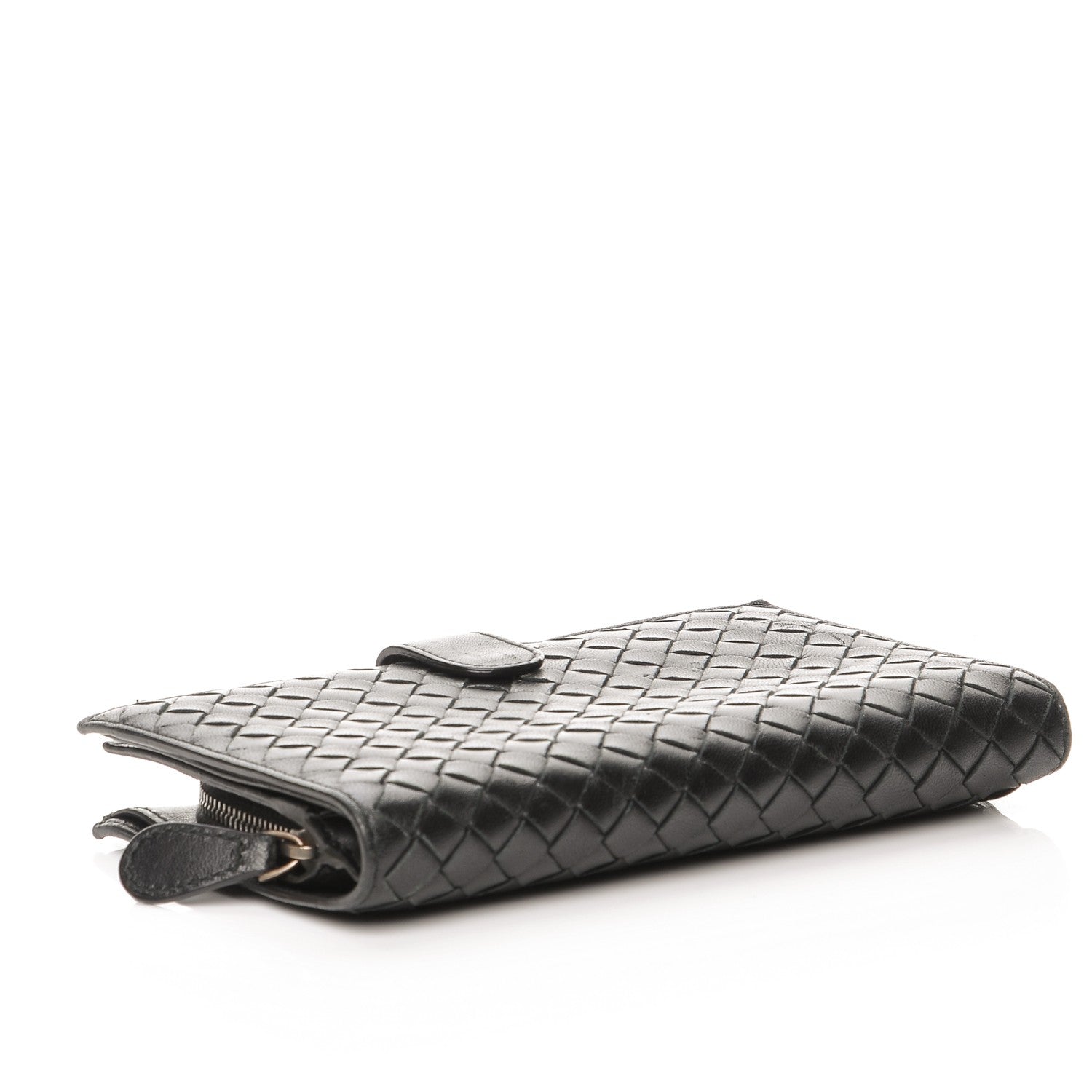 Bottega Veneta Nappa Intrecciato Continental Wallet Black 4 of 8