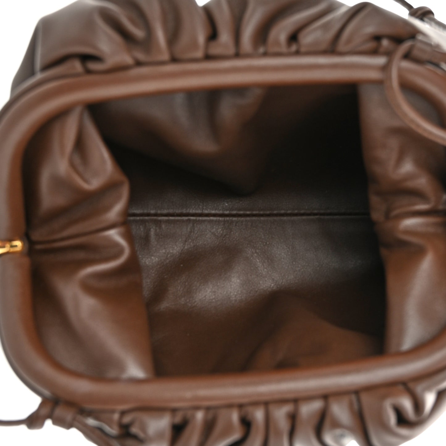 Butter Calfskin The Mini Pouch Espresso