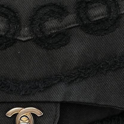 Chanel Denim Coco Flap Black 21 of 21
