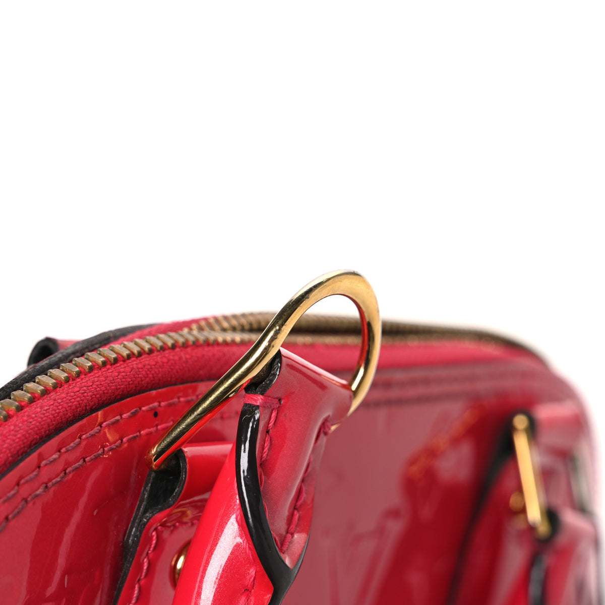 Louis Vuitton Vernis Alma BB Hot Pink 11 of 12
