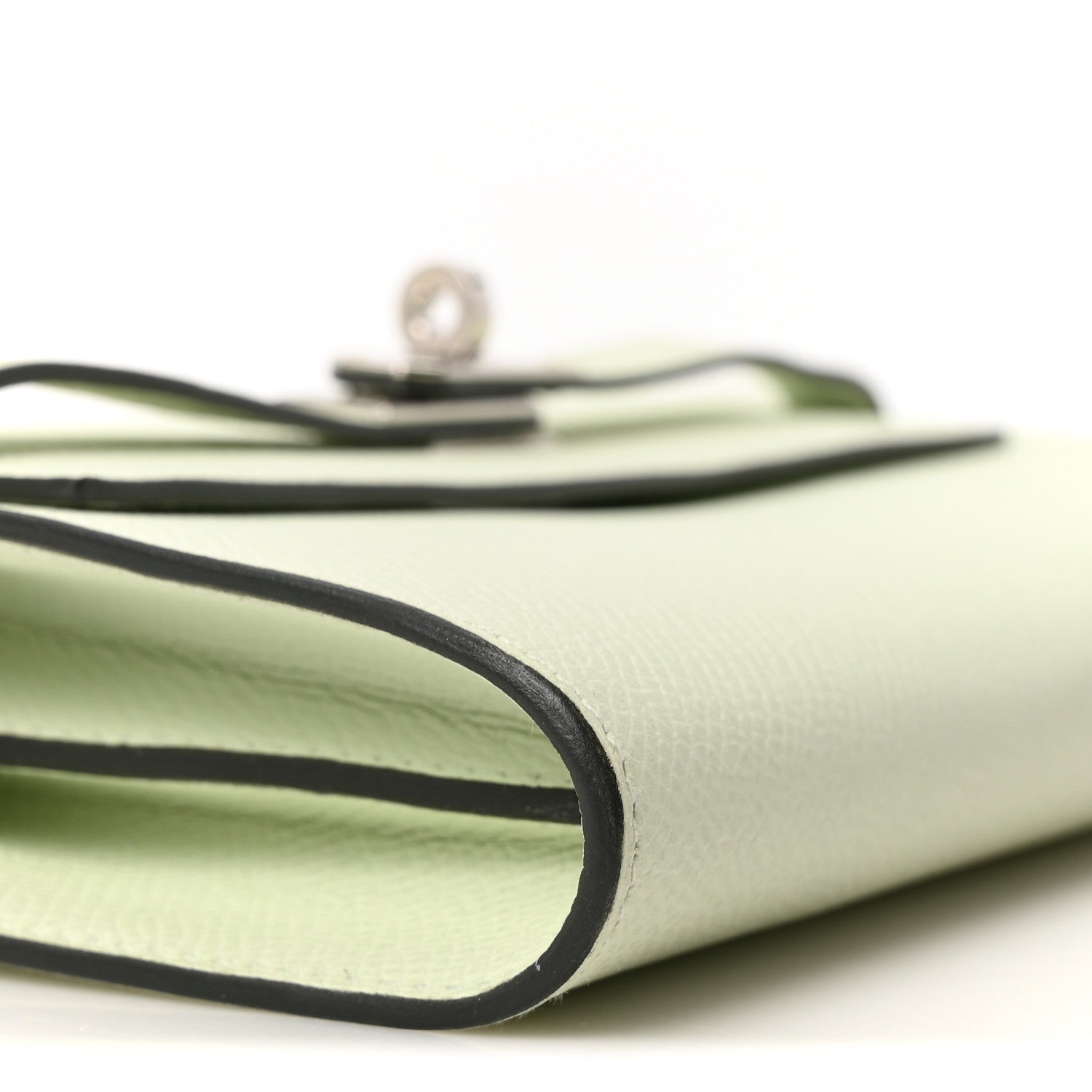 Hermes Epsom Kelly Wallet To Go Vert Fizz 9 of 11