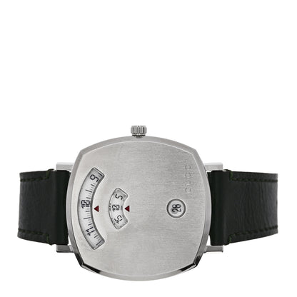 Gucci Stainless Steel Calfskin 35mm Grip Quartz Watch Green 2 of 4