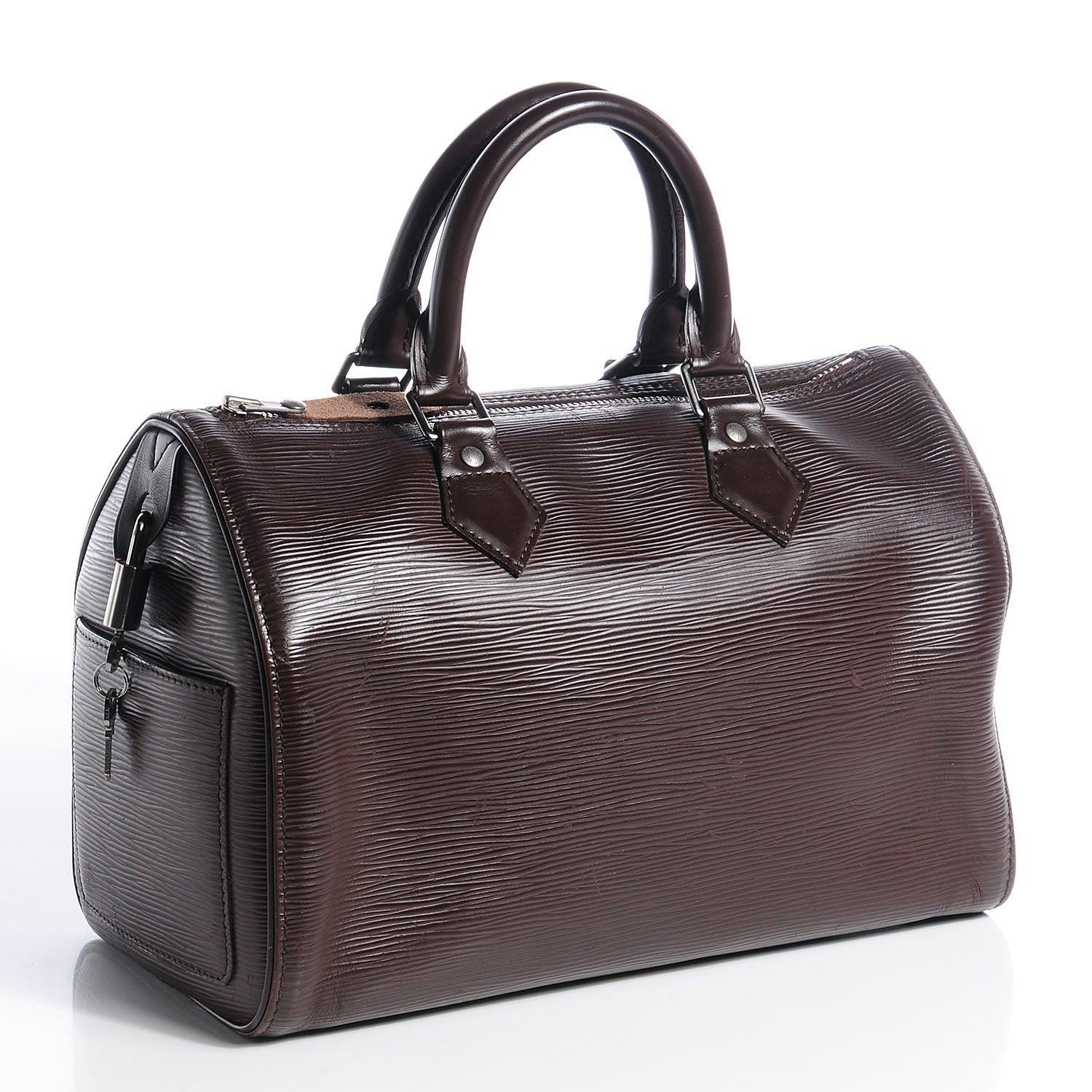 Louis Vuitton Epi Speedy 25 Moka 3 of 7
