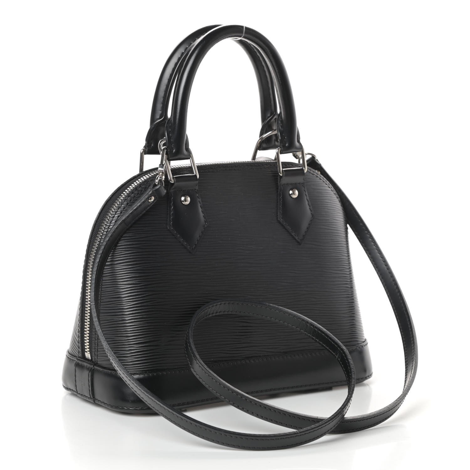 Louis Vuitton Epi Alma BB Black 3 of 10