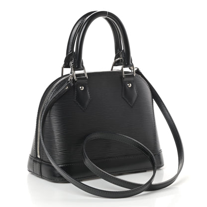 Louis Vuitton Epi Alma BB Black 3 of 10