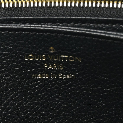 Louis Vuitton Empreinte Monogram Giant Zippy Wallet Black Beige 7 of 9