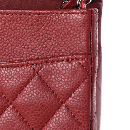 Chanel Caviar Quilted Medium Double Flap Red 16 of 19