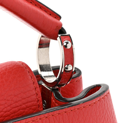Louis Vuitton Taurillon Capucines BB Coquelicot 11 of 11