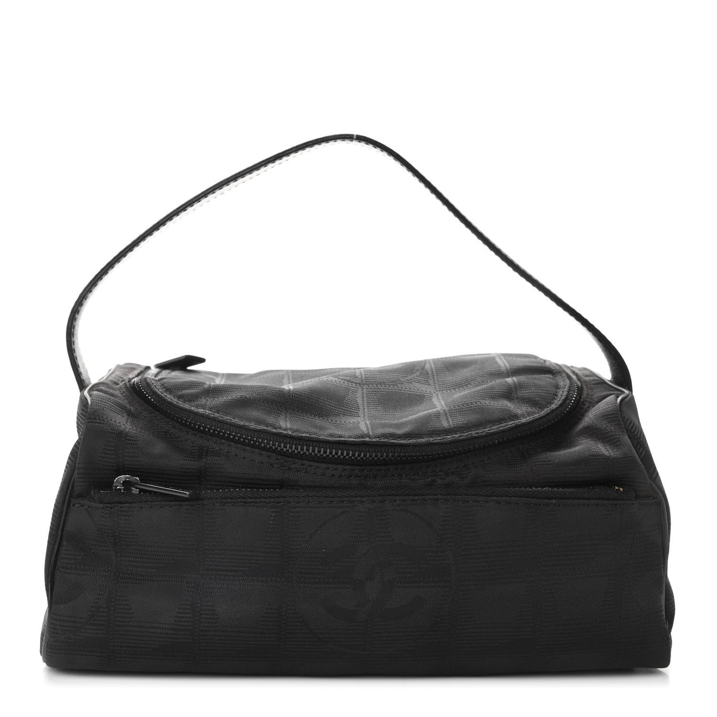 Nylon Travel Cosmetic Case Black