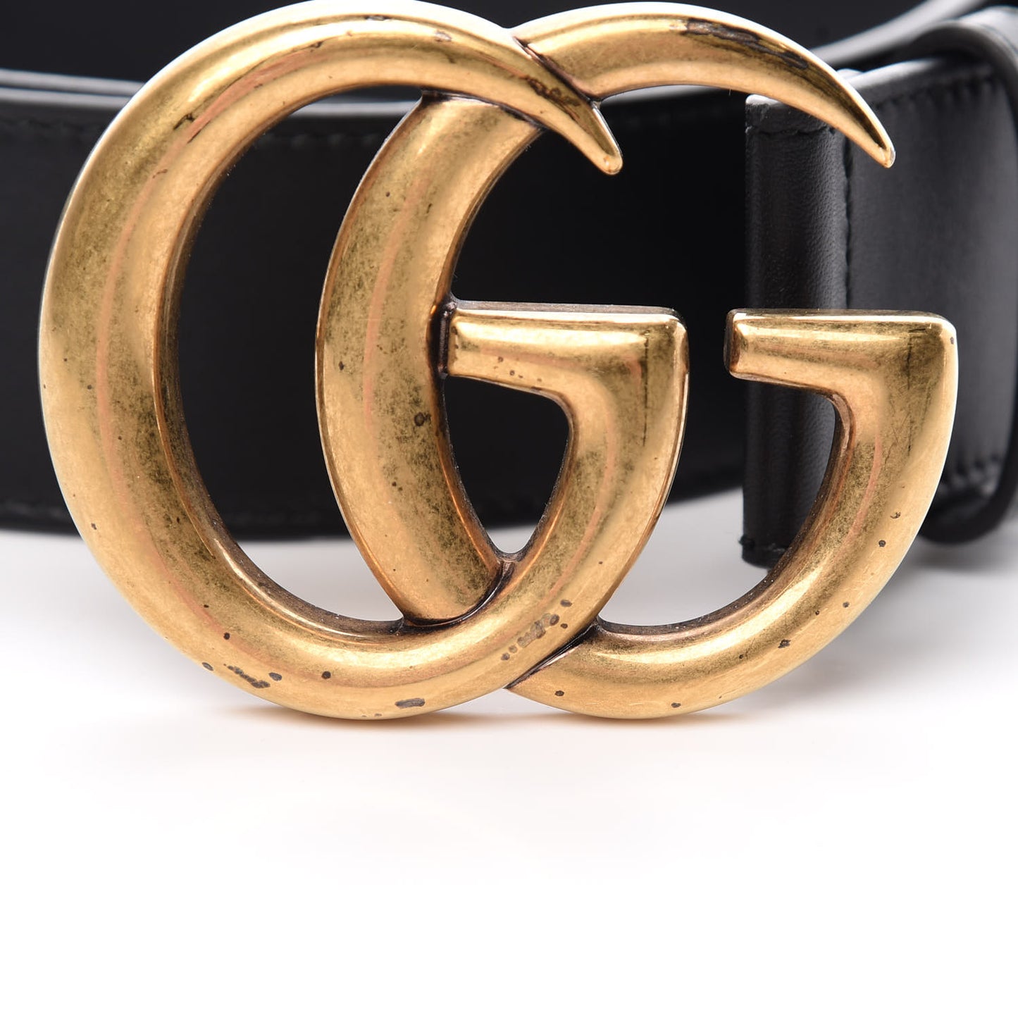 Calfskin Double G 40mm Belt 85 34 Black