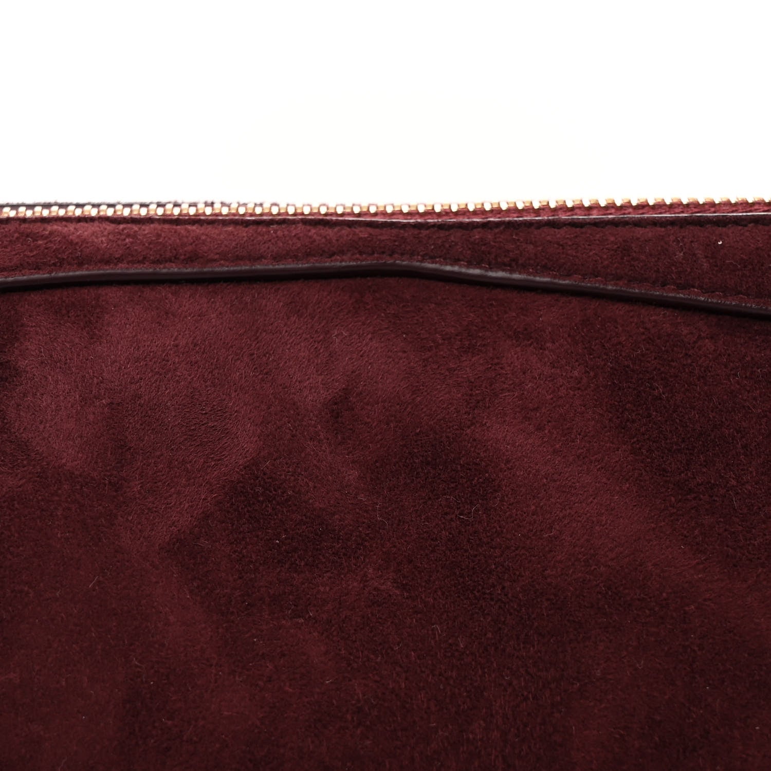 Alaia Suede Goatskin Medium Le Teckel Bag Rouge Grenat 8 of 10