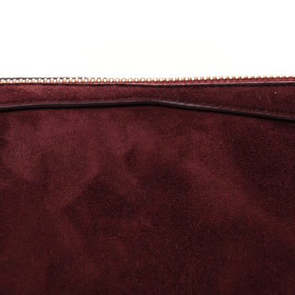 Alaia Suede Goatskin Medium Le Teckel Bag Rouge Grenat 8 of 10