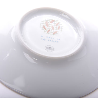 Hermes Porcelain A Walk In The Garden Tea Cup And Saucer Set Of 2 9 of 9