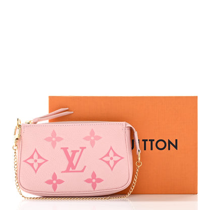 Louis Vuitton Empreinte Monogram Giant By The Pool Mini Pochette Accessories Bouton De Rose 9 of 9