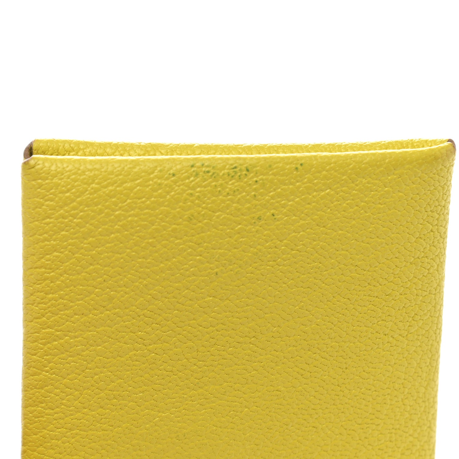 Hermes Chevre Mysore Calvi Card Case Lime 8 of 9