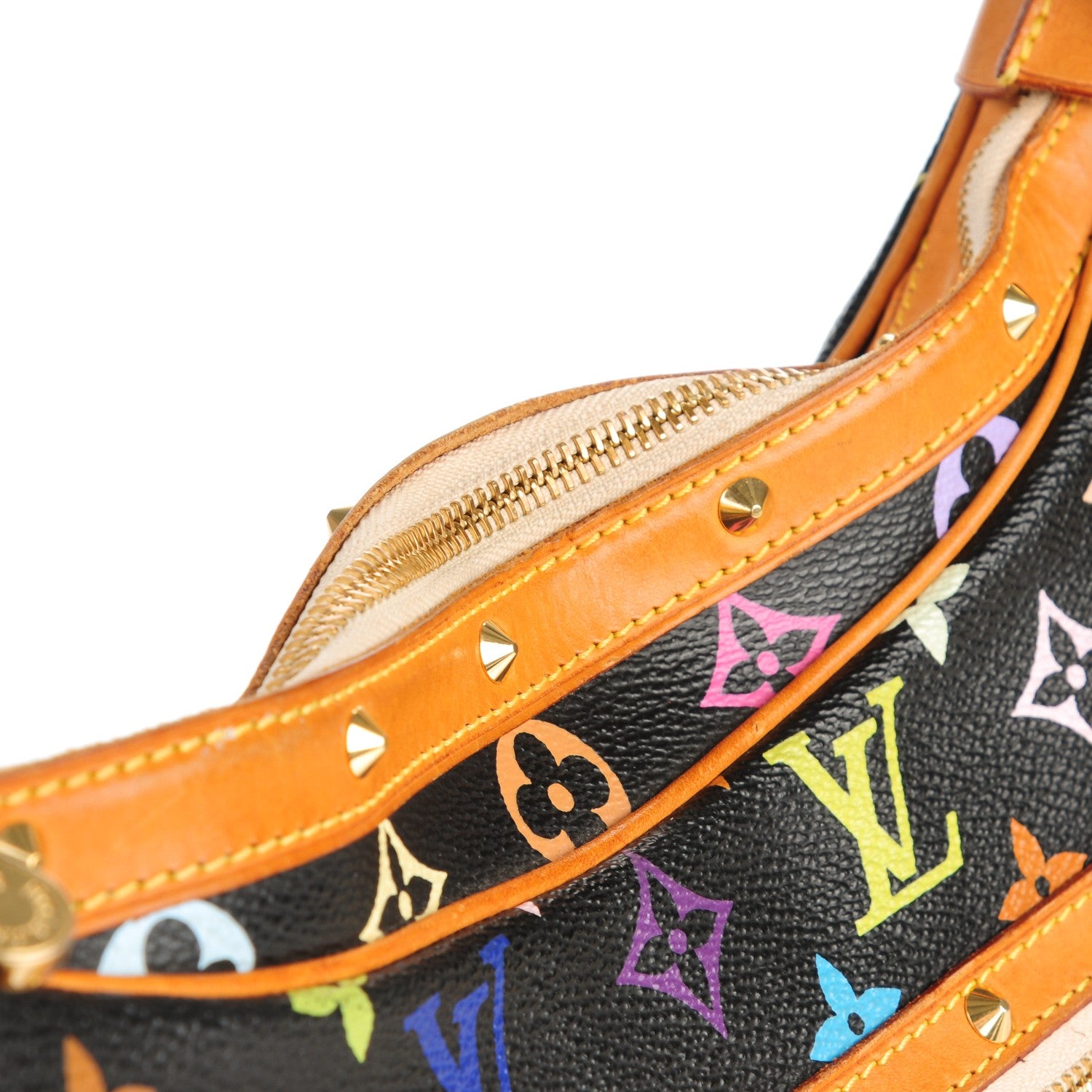Louis Vuitton Monogram Multicolor Boulogne Black 7 of 8