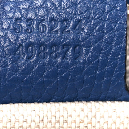 Gucci Pebbled Calfskin Medium Soho Flap Crossbody Caspian 8 of 12