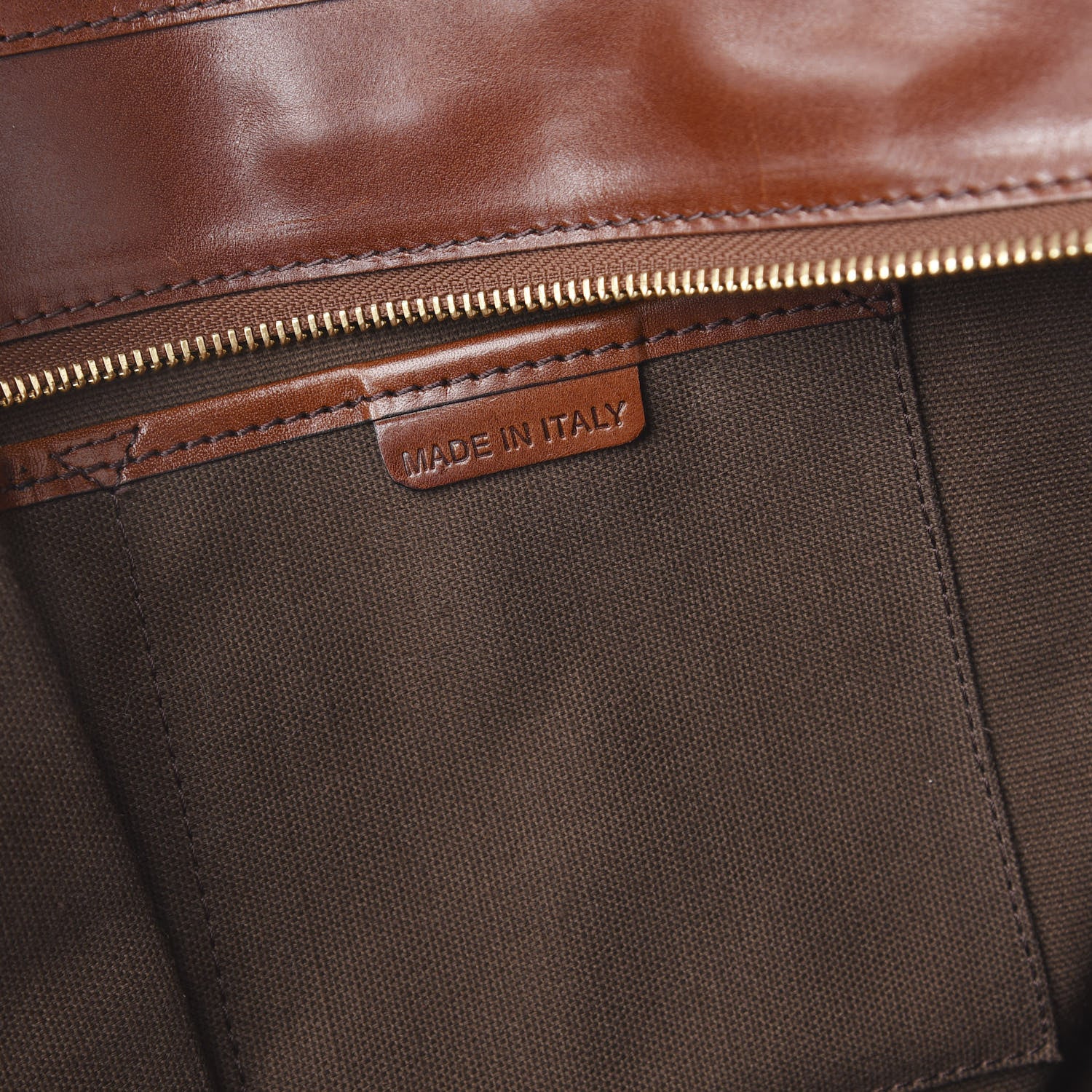 Burberry House Check Studded Large Greenham Tote Dark Tan 6 of 11