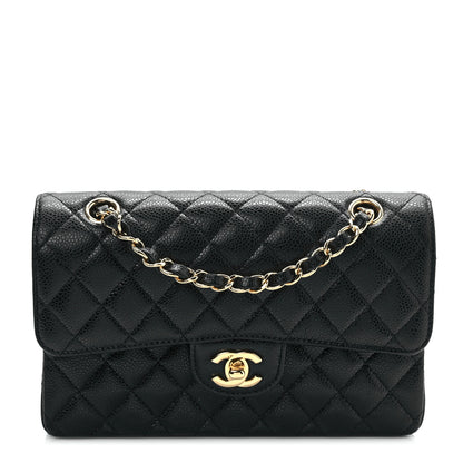 Chanel Caviar Quilted Small Double Flap Black 1 of 9