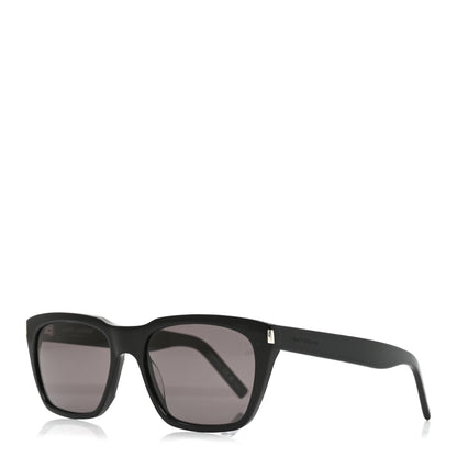 Saint Laurent Acetate Square SL 598 Sunglasses Black 1 of 8