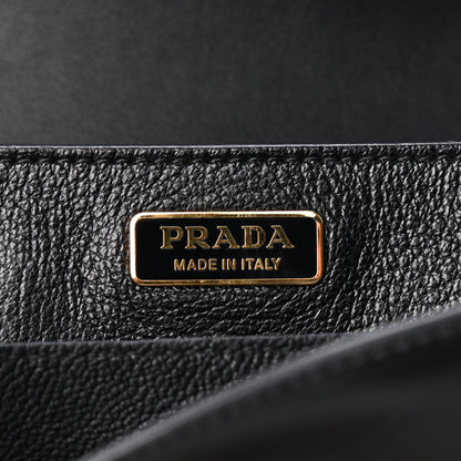 Prada City Calf Saffiano Cahier Bag Black 7 of 8