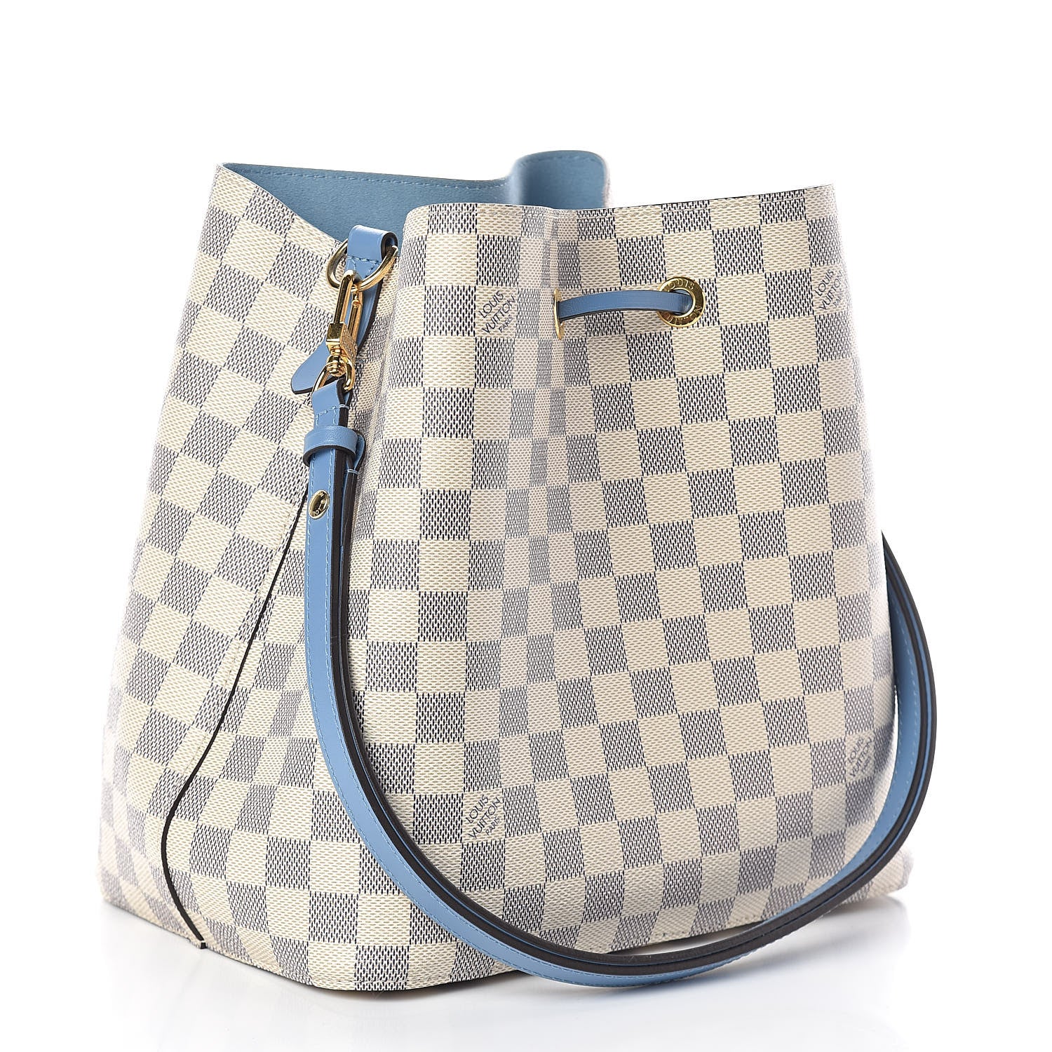 Louis Vuitton Damier Azur Neonoe MM Bleuet 3 of 9