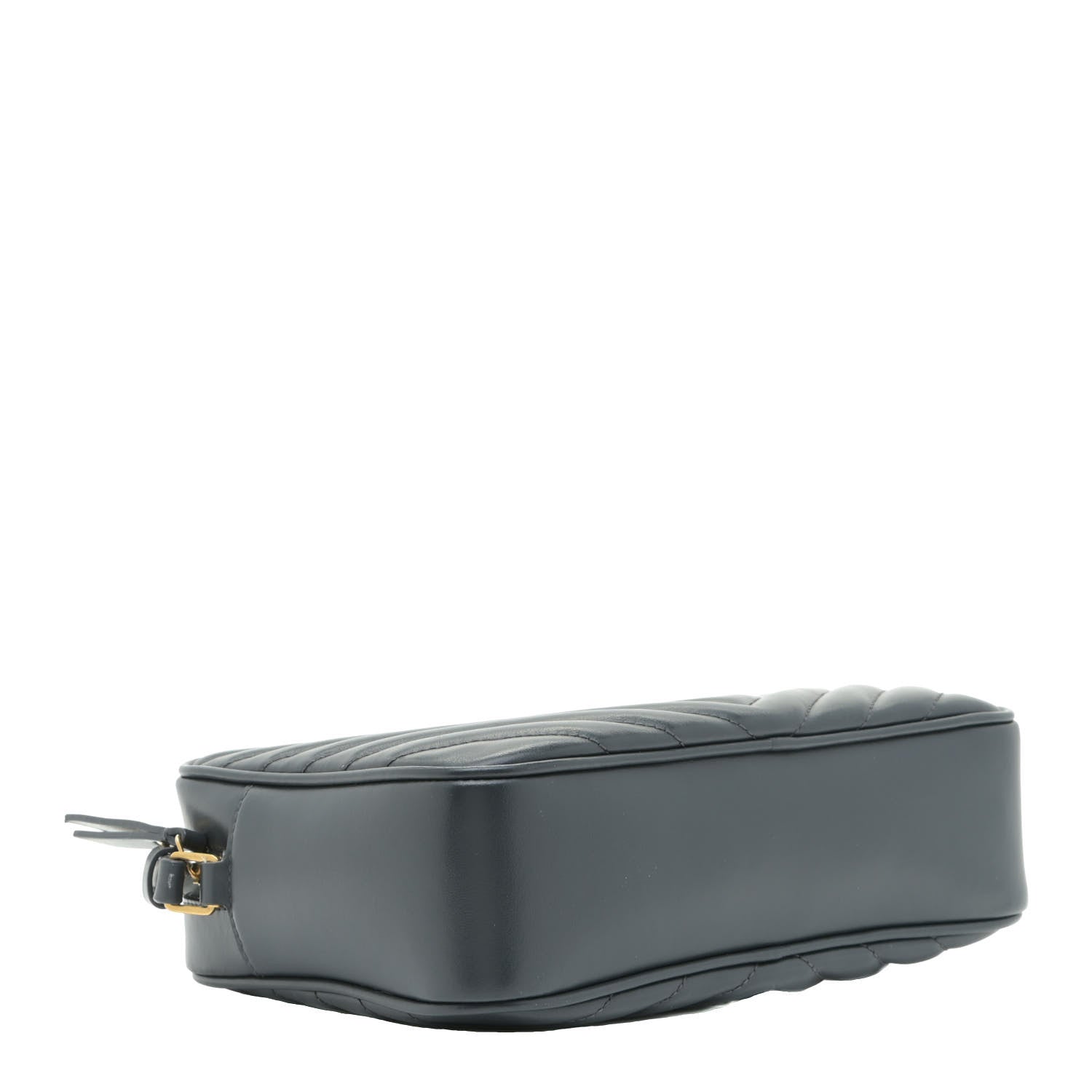 Saint Laurent Calfskin Matelasse Monogram Lou Camera Bag Dark Smog 5 of 12