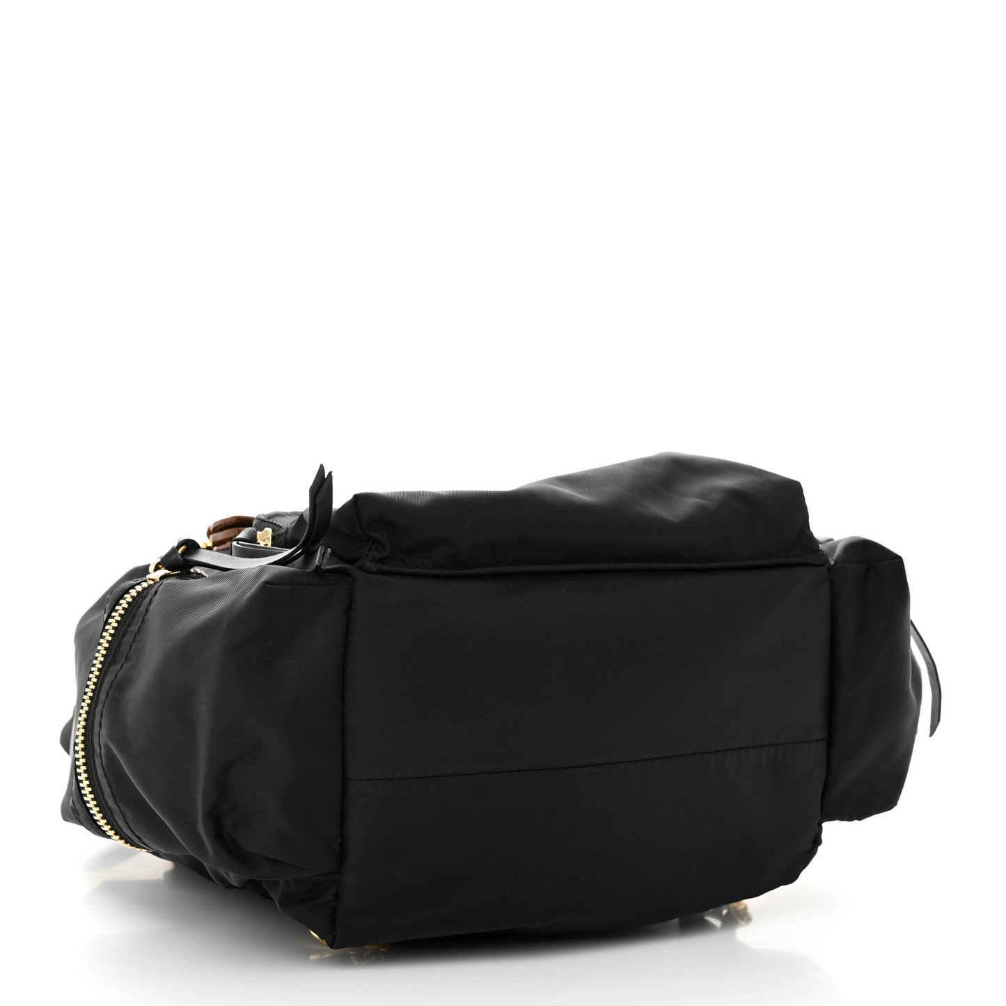 Nylon Large Rucksack Backpack Black