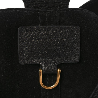 Salvatore Ferragamo Calfskin Margot Hobo Black 7 of 7