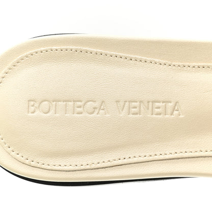 Bottega Veneta Nappa Matelasse Padded Flat Sandals 36 Sea Salt 7 of 12