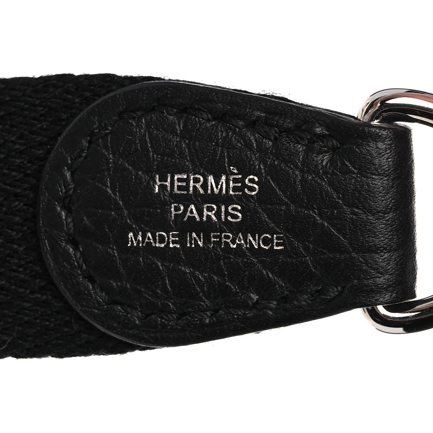 Hermes Taurillon Clemence Evelyne TPM Black 7 of 13