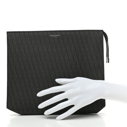 Saint Laurent Toile Classic Monogram Toiletry Bag 2 of 7