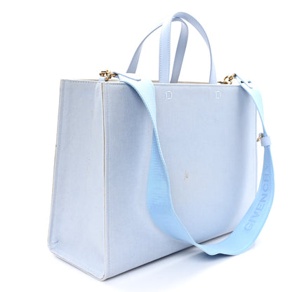 Givenchy Canvas Medium G-Tote Cloud Blue 3 of 12