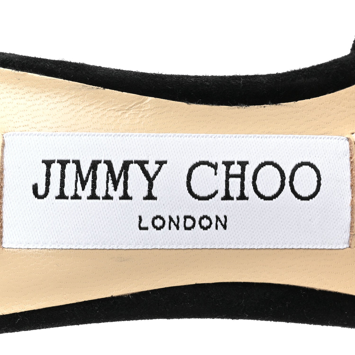 Jimmy Choo Suede Crystal Saeda 100 Pumps 35 Black 8 of 11