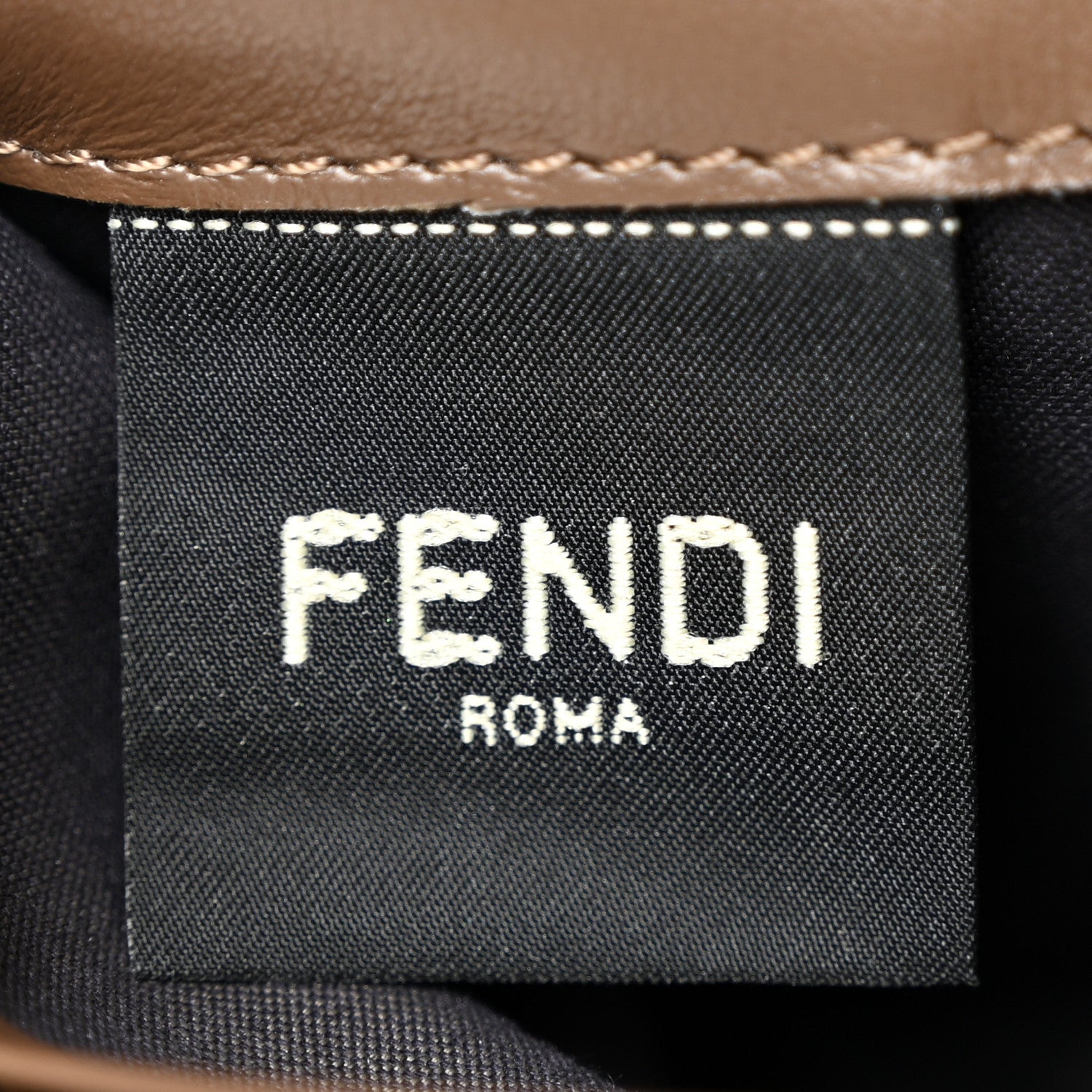 Fendi Vitello Soft F is Fendi Bi-Color FF 1974 Embossed Continental Envelope Wallet Maya Black 8 of 10