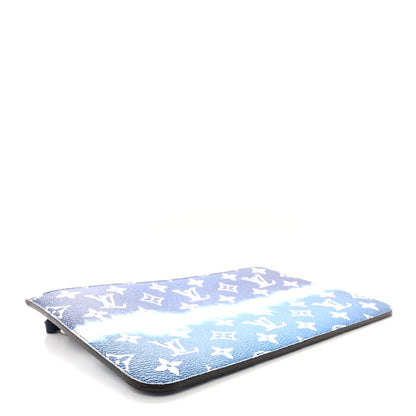 Louis Vuitton Monogram Escale Neverfull MM GM Pochette Blue 4 of 7