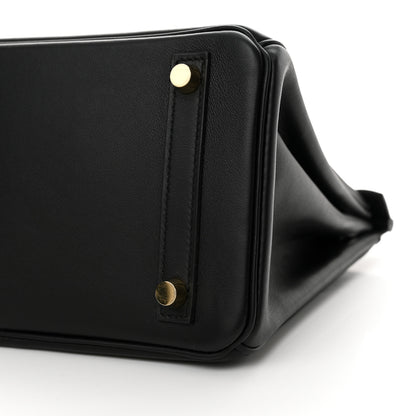 Hermes Swift Birkin 25 Black 10 of 11