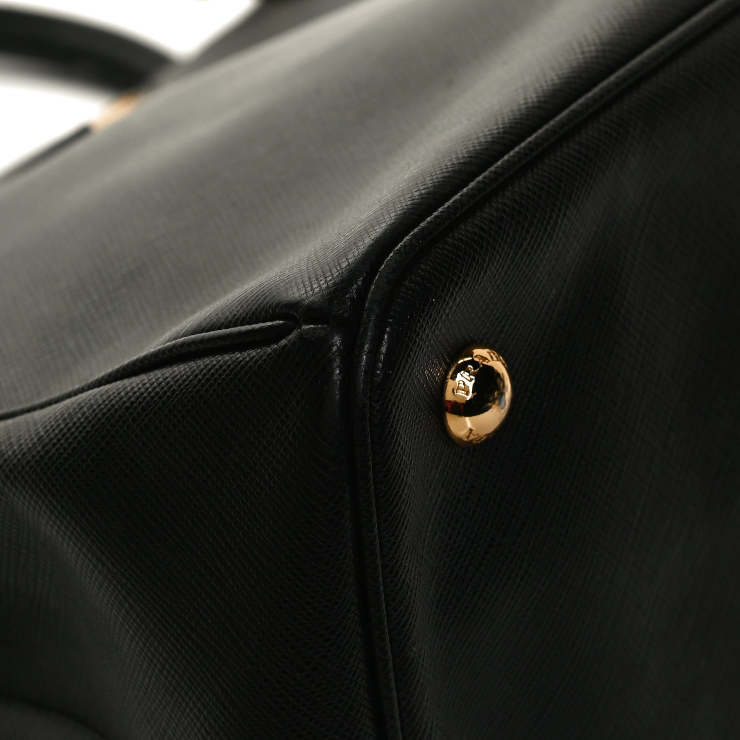 Prada Saffiano Medium Galleria Double Zip Tote Black 12 of 14