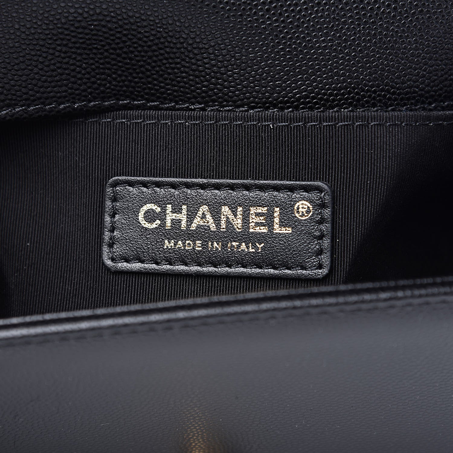 Chanel Caviar Quilted Small Boy Flap Black 6 of 11