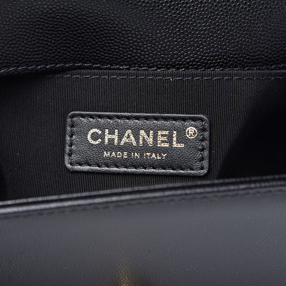 Chanel Caviar Quilted Small Boy Flap Black 6 of 11
