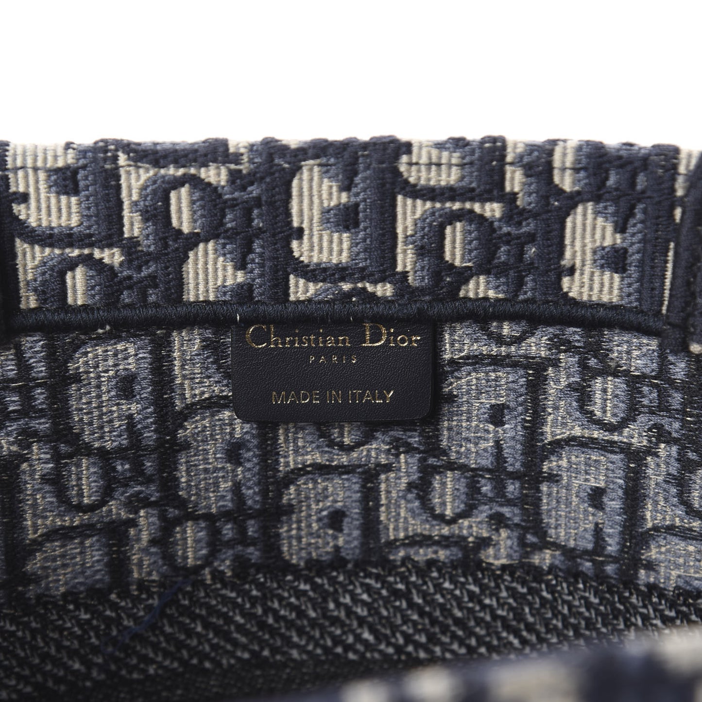 Oblique Medium Book Tote Blue Multicolor