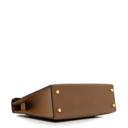 Hermes Epsom Mini Kelly Sellier 20 Alezan 4 of 11