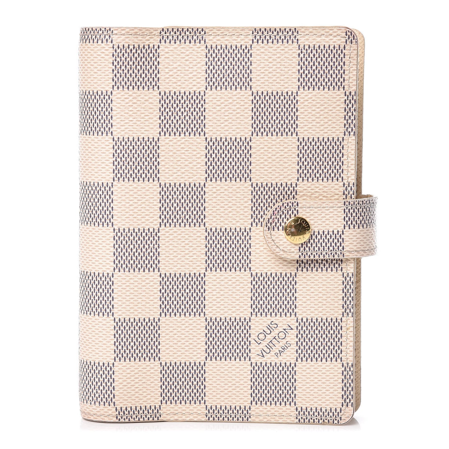 Damier Azur Small Ring Agenda Cover
