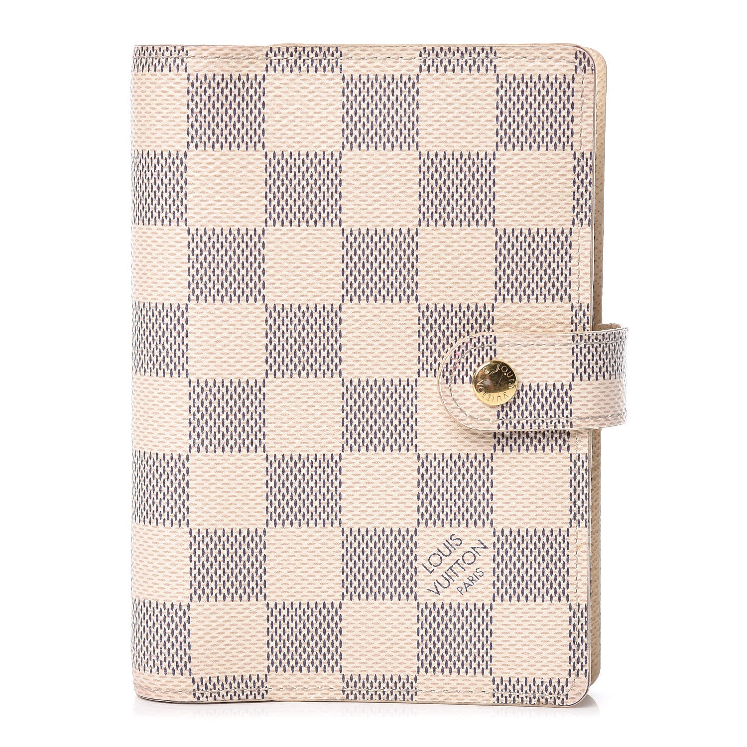 Louis Vuitton Damier Azur Small Ring Agenda Cover 1 of 10