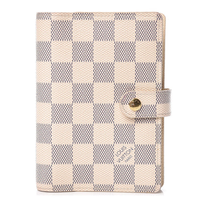 Louis Vuitton Damier Azur Small Ring Agenda Cover 1 of 10
