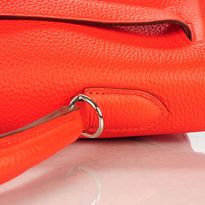 Hermes Togo Kelly Retourne 40 Capucine 12 of 24